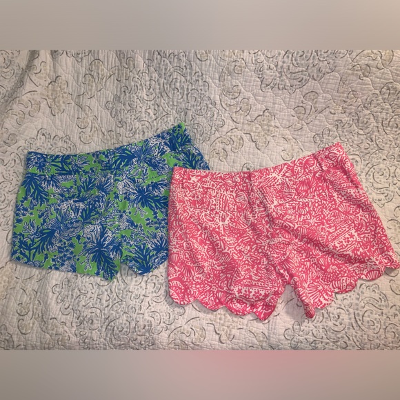 ☀️ Lilly Pulitzer Shorts Bundle Size 4 - Picture 5 of 10